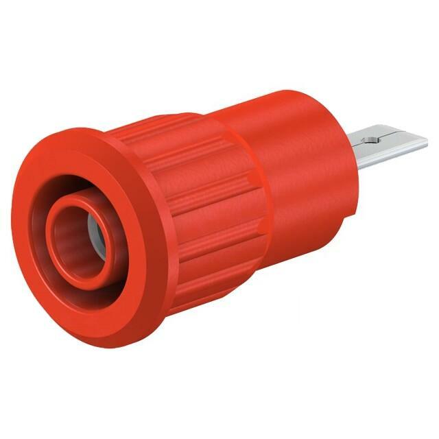 STAUBLI Laboratory connector: 4mm banana; socket