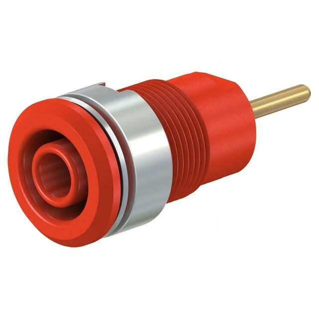 STAUBLI Laboratory connector: 4mm banana; socket