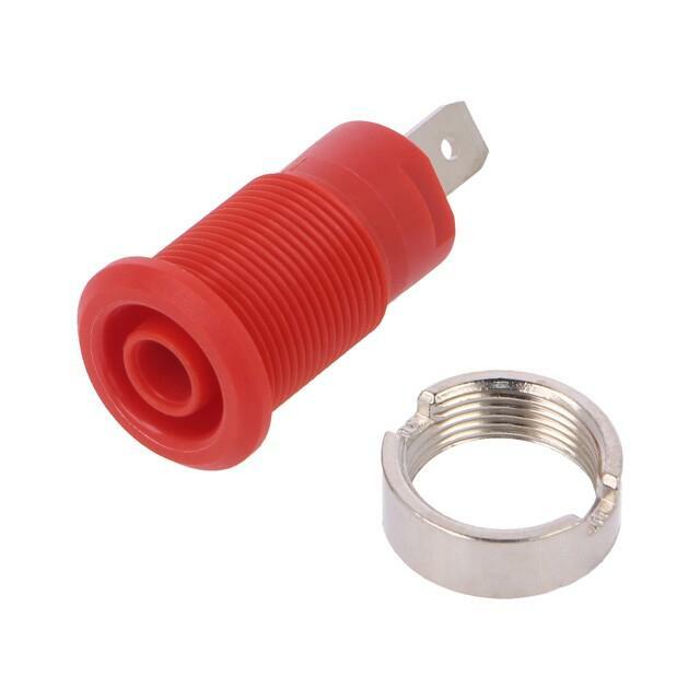 STAUBLI Laboratory connector: 4mm banana; socket