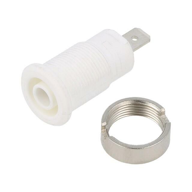 STAUBLI Laboratory connector: 4mm banana; socket