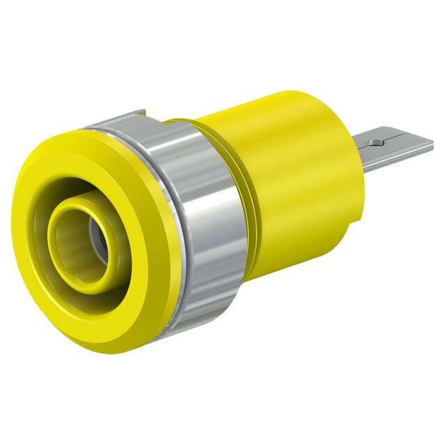 STAUBLI Laboratory connector: 4mm banana; socket