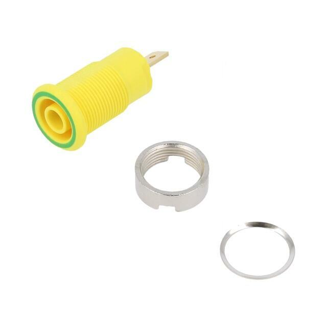 STAUBLI Laboratory connector: 4mm banana; socket