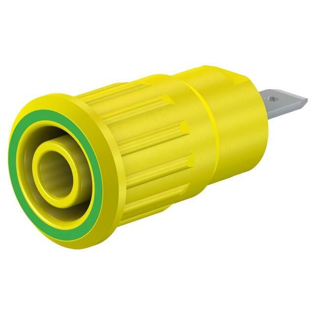 STAUBLI Laboratory connector: 4mm banana; socket