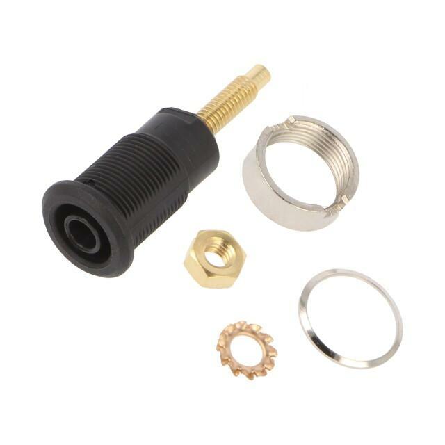 STAUBLI Laboratory connector: 4mm banana; socket