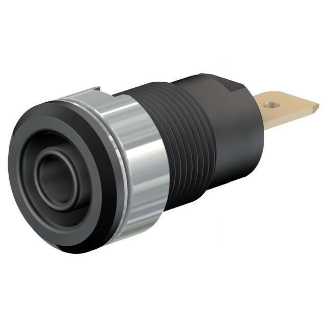 STAUBLI Laboratory connector: 4mm banana; socket