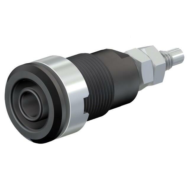 STAUBLI Laboratory connector: 4mm banana; socket
