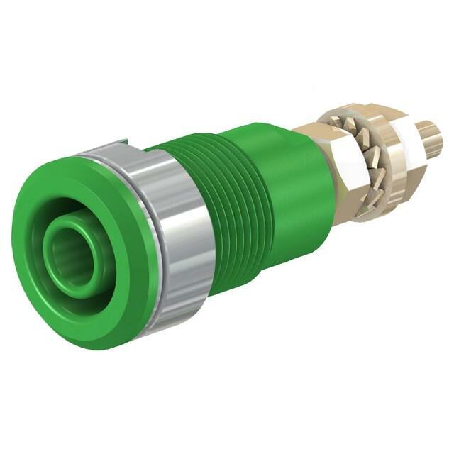 STAUBLI Laboratory connector: 4mm banana; socket