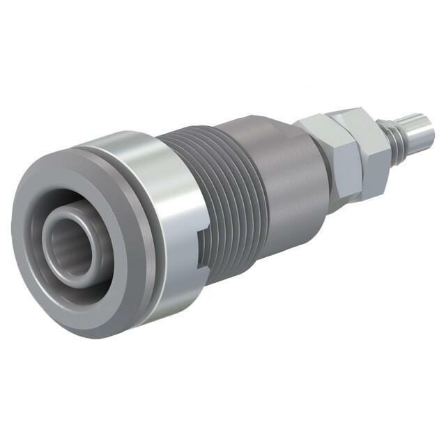 STAUBLI Laboratory connector: 4mm banana; socket
