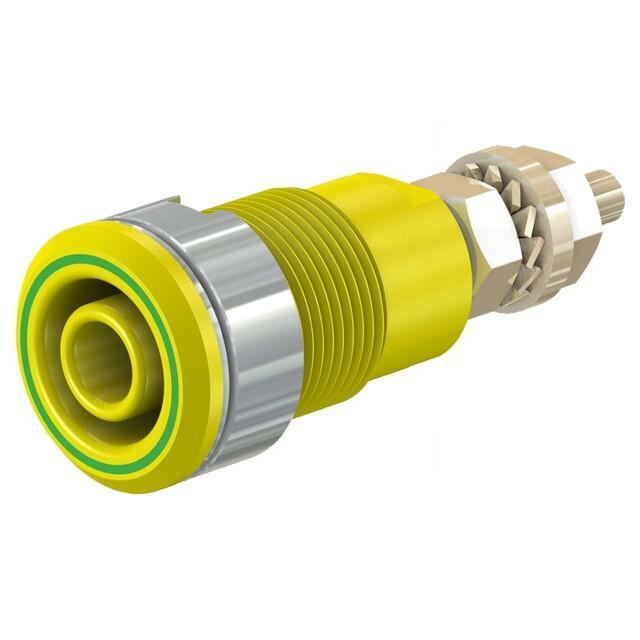 STAUBLI Laboratory connector: 4mm banana; socket