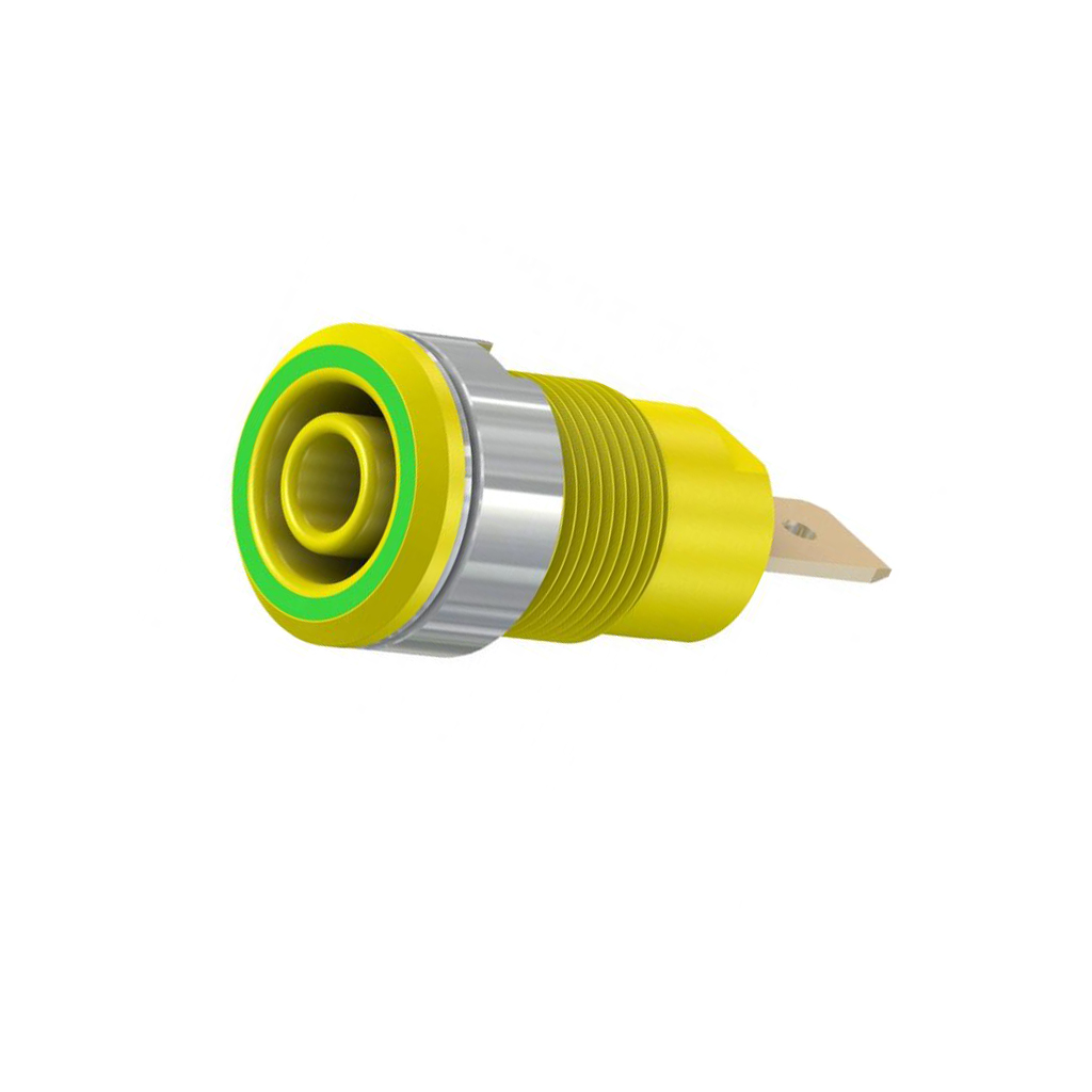 STAUBLI Laboratory connector: 4mm banana; socket