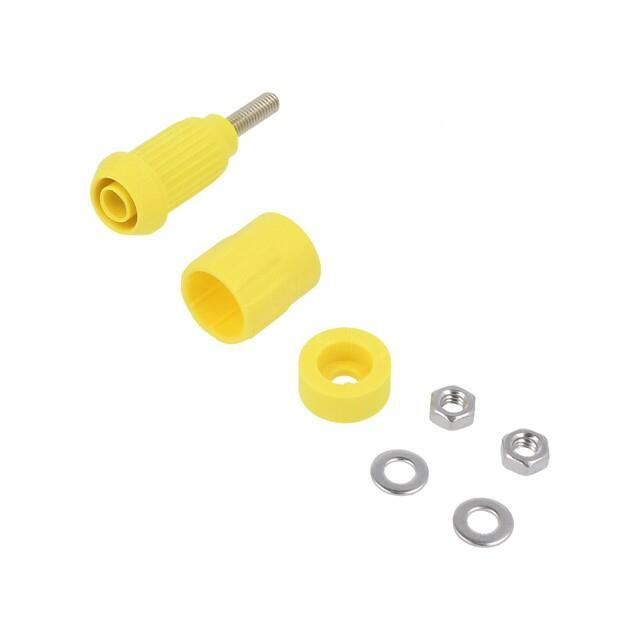 STAUBLI Laboratory connector: 4mm banana; socket