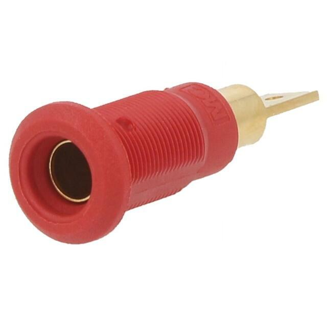 STAUBLI Laboratory connector: 4mm banana; socket