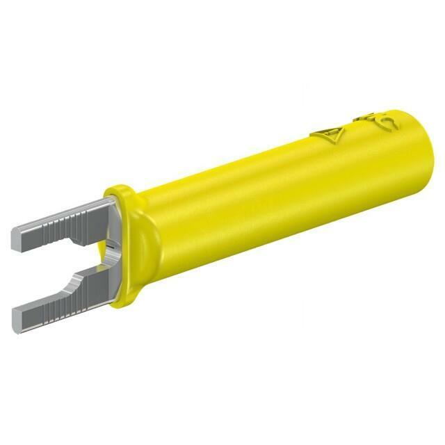 STAUBLI Laboratory connector: fork terminals; plug