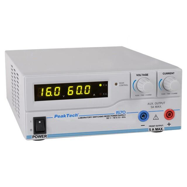 PEAKTECH Laboratory power supply: programmable; single-channel