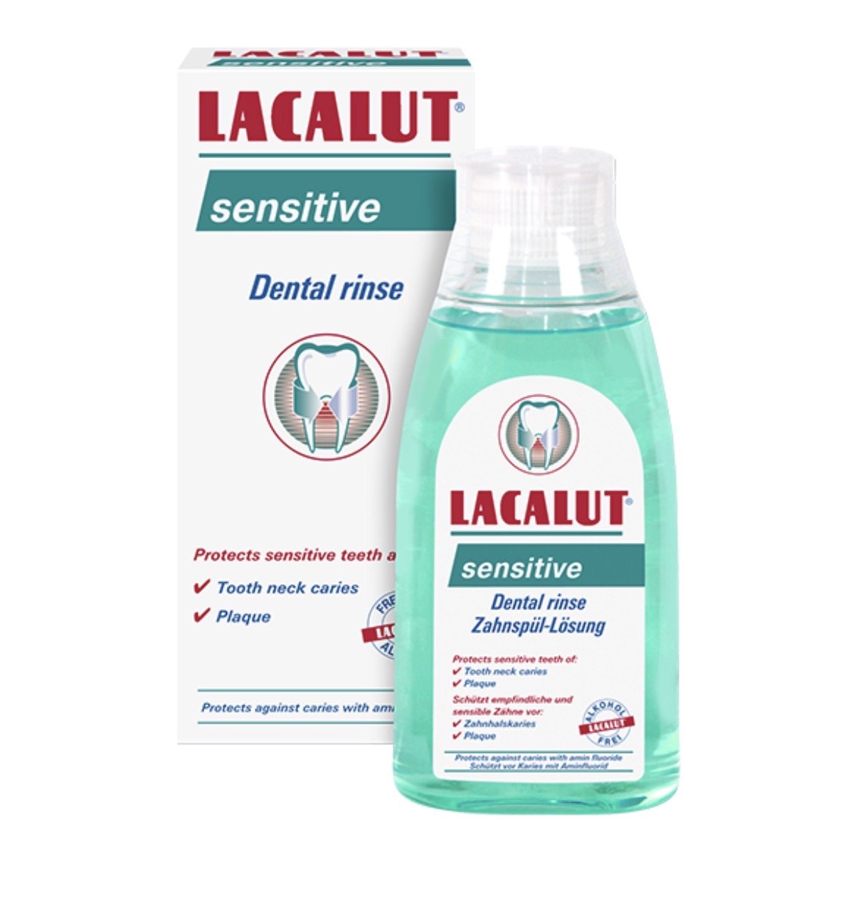 Lacalut Sensitive Mutes Skalojamais Līdzeklis 300ml