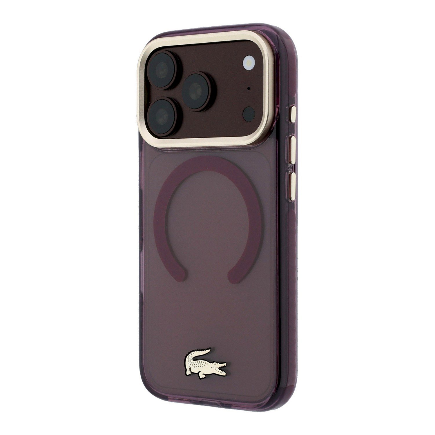Lacoste PC/TPU Frosted Finish Gold Logo