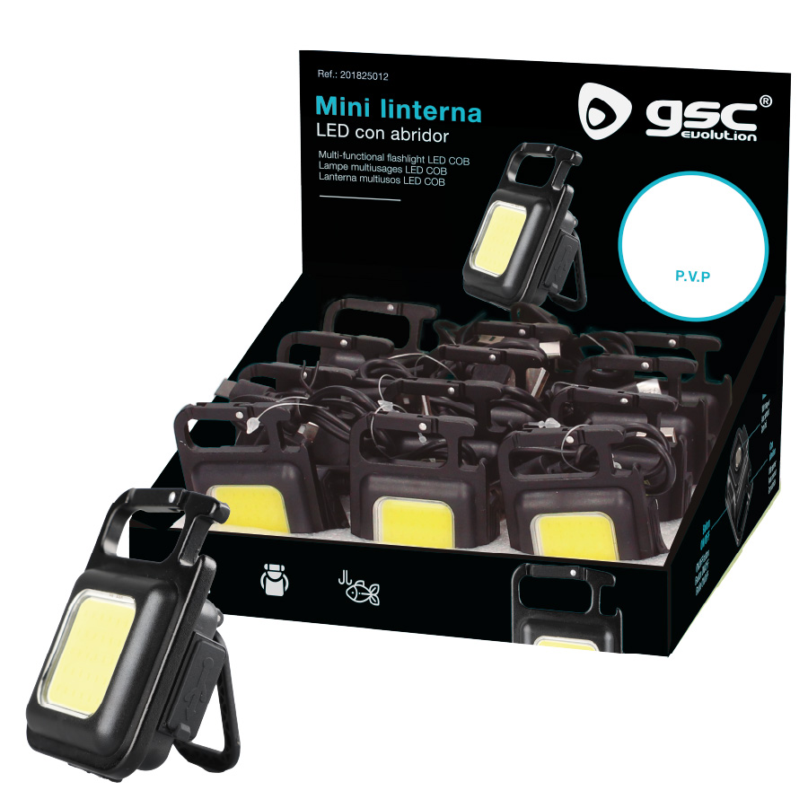 GSC evolution Lādējams mini LED lukturītis
