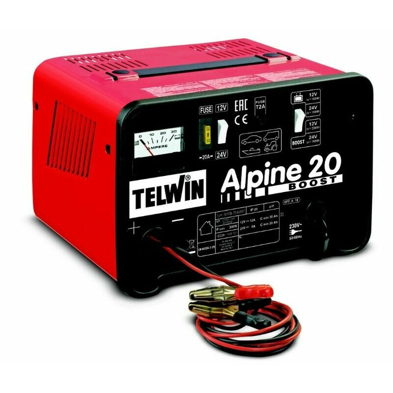 Lādētājs ALPINE 20 BOOST 12/24V, Telwin