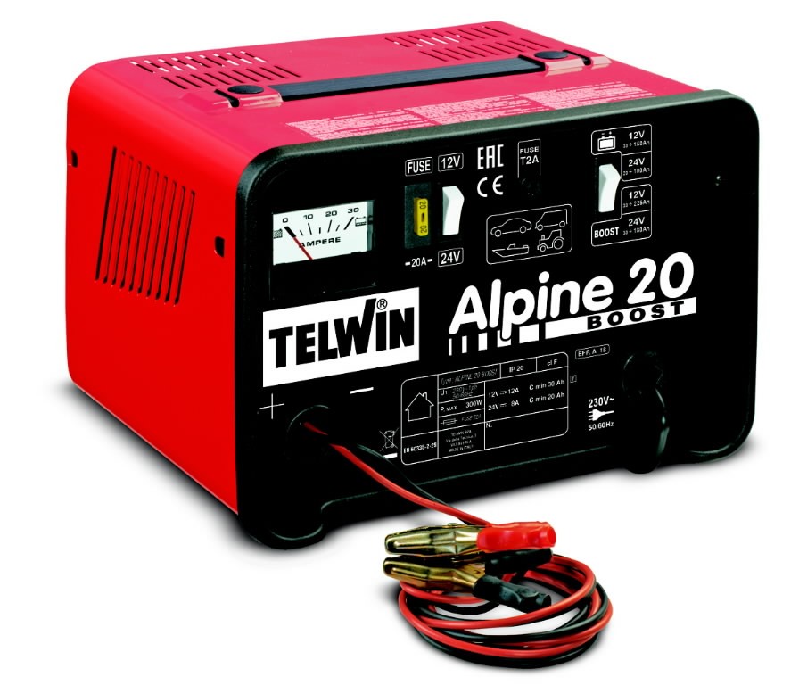 Lādētājs ALPINE 20 BOOST 12/24V, Telwin