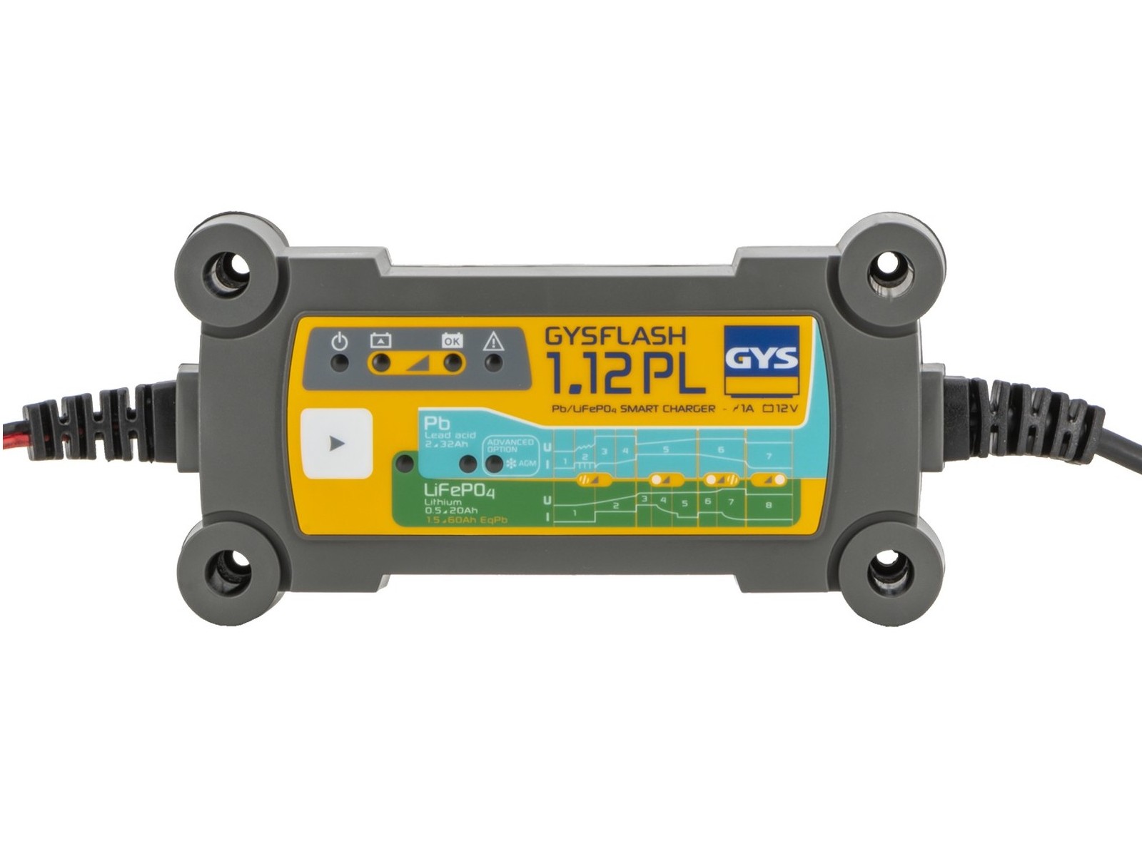 Lādētājs  GYSFLASH 1.12 PL 12V