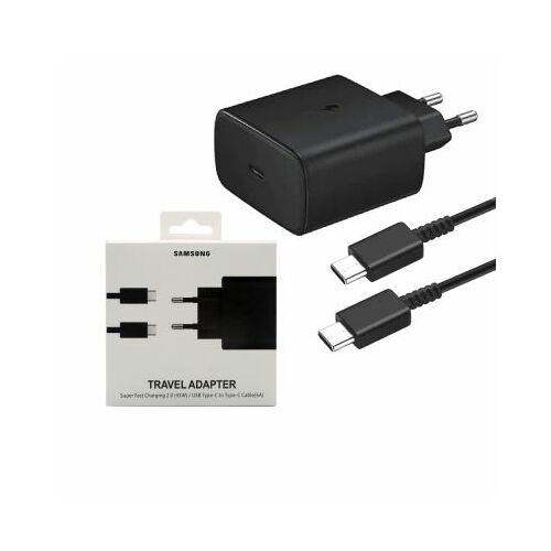 Lādētājs Samsung EP-TA845EBE +USB C/C 5A