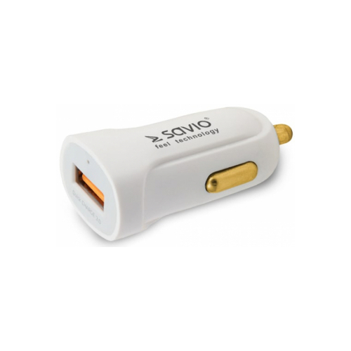 Lādētājs Savio Car Quick Charge Charger