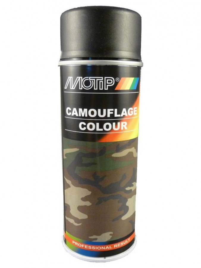 Lakas aerosols Camouflage RAL 9021 Black