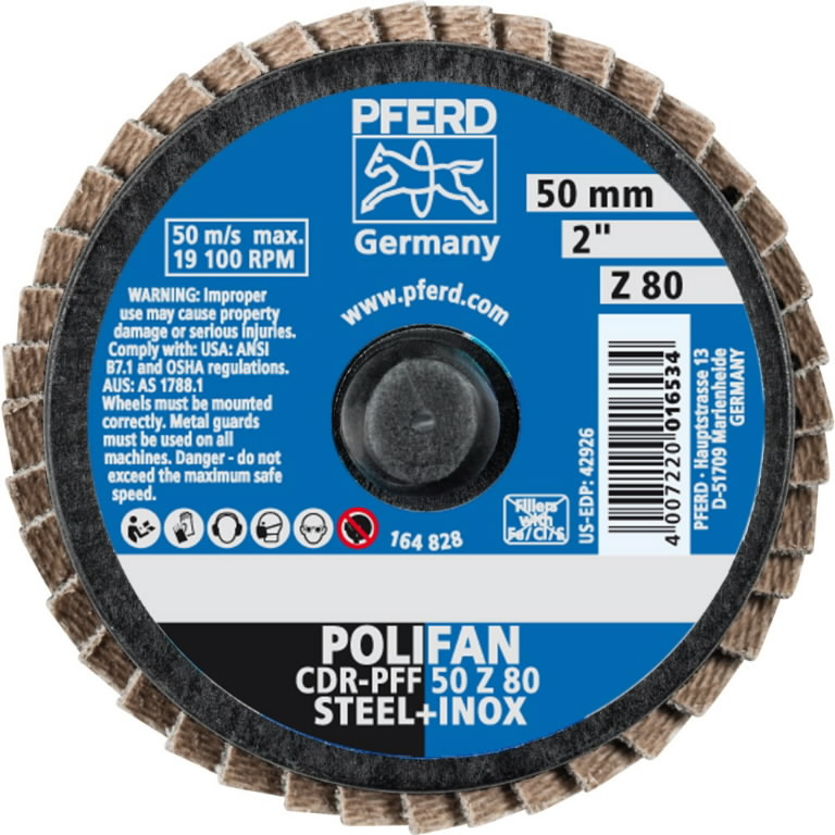 Lameļu disks Mini-POLIFAN CDR (ROLOC) 50mm