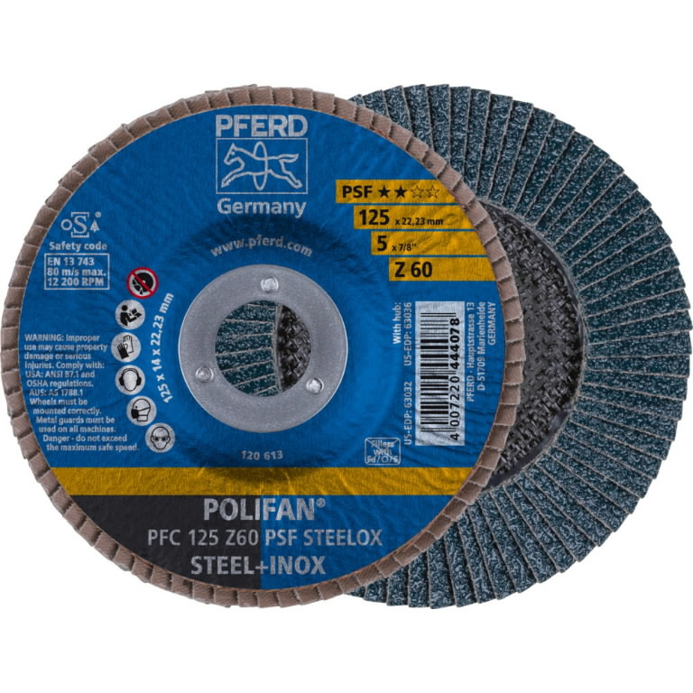 Lameļu disks PSF STEELOX 125mm Z60