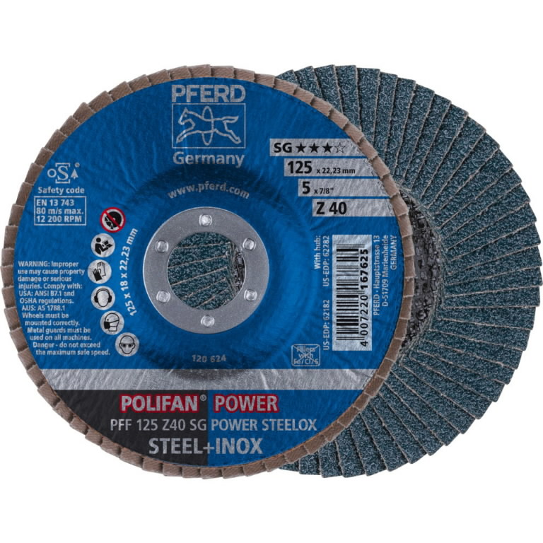 Lameļu disks SG POWER STEELOX 125mm