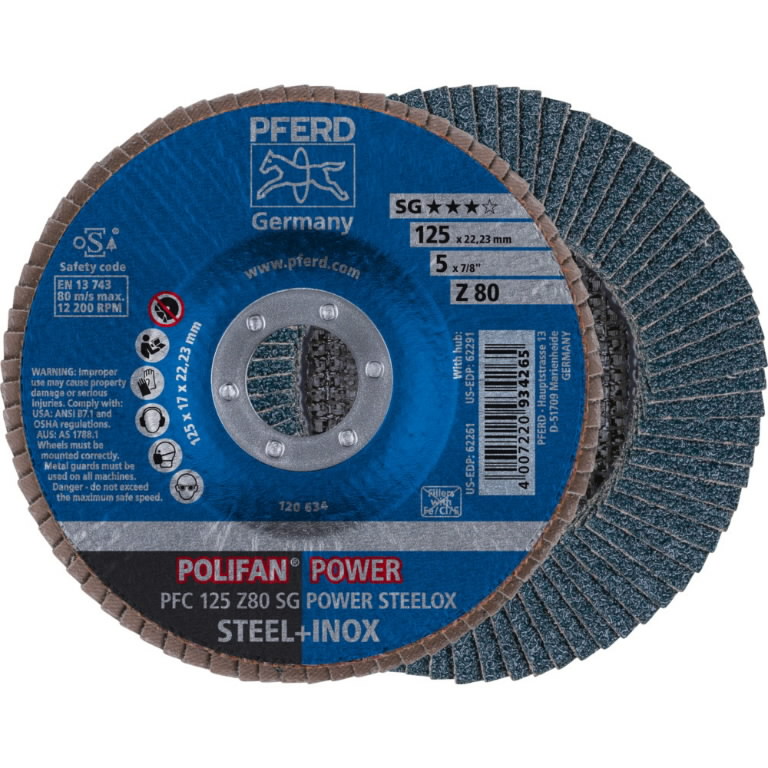 Lameļu disks SG POWER STEELOX 125mm