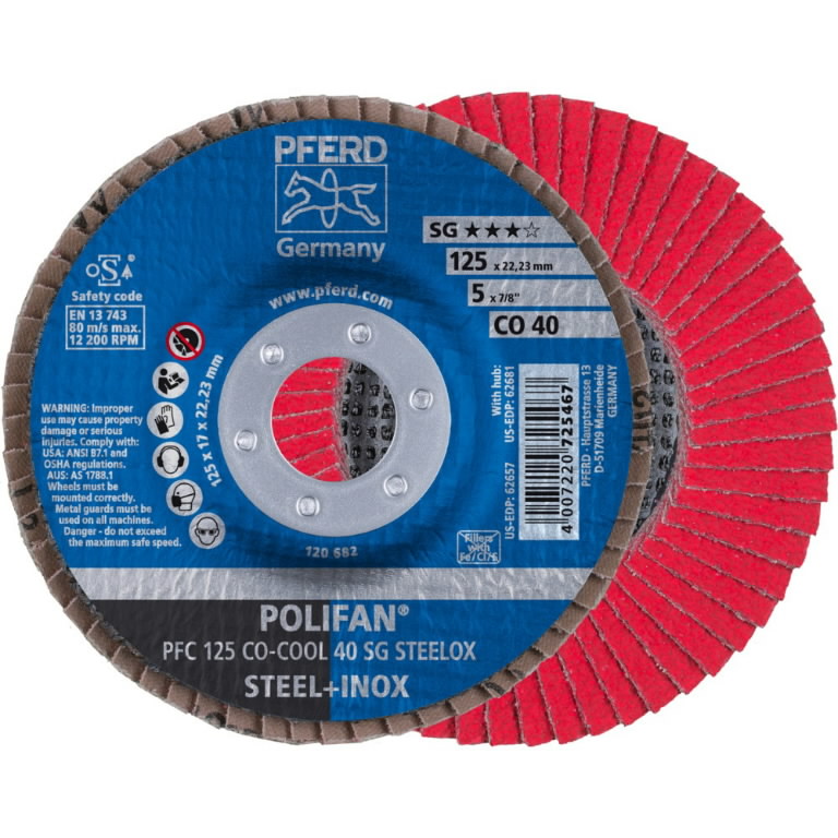Lameļu disks SG STEELOX CO-COOL 125mm