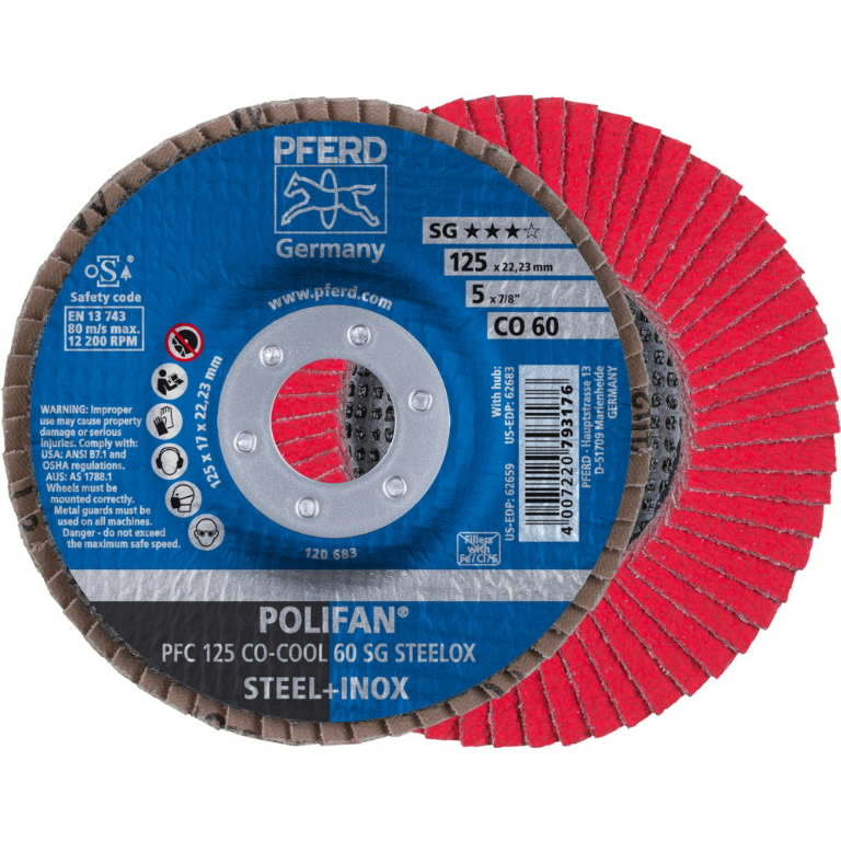 Lameļu disks SG STEELOX CO-COOL 125mm