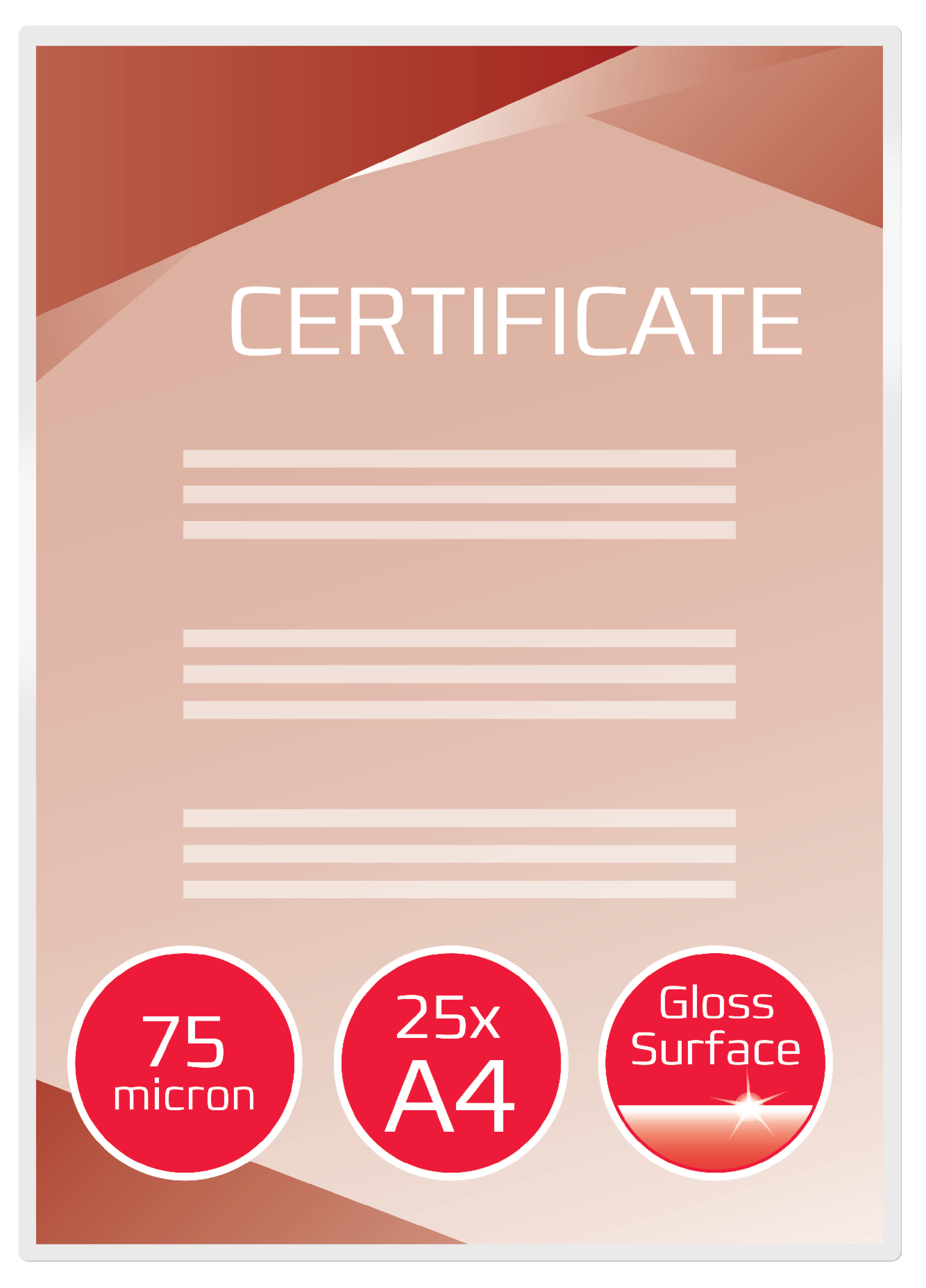 Laminēšanas kabatiņas GBC Document™ Pouch Gloss