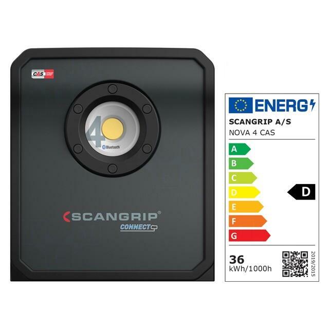 Lamp: working; 6500K; IP65; SCANGRIP CONNECT