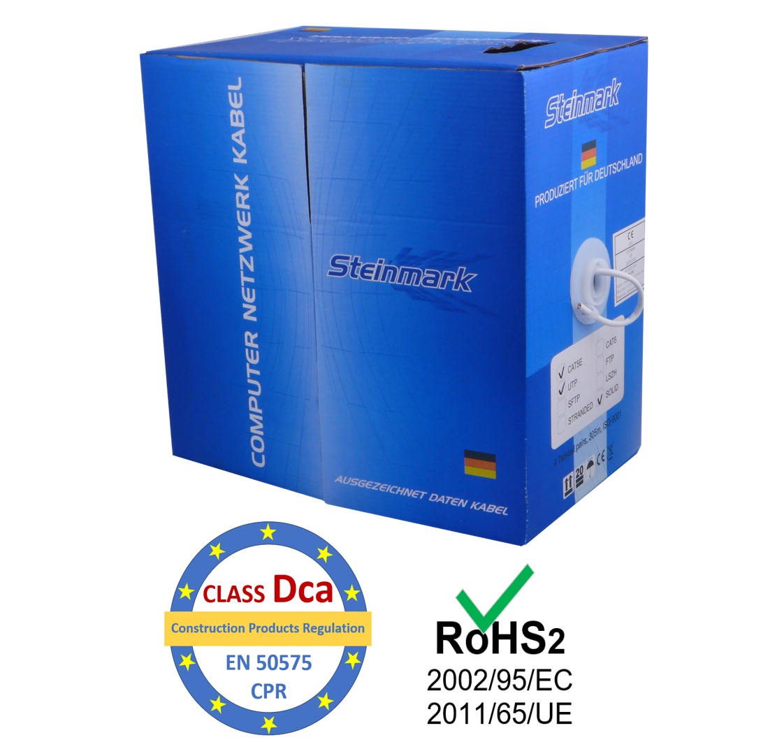 STEINMARK™ LAN Datortīklu kabelis, STEINMARK, CAT6E