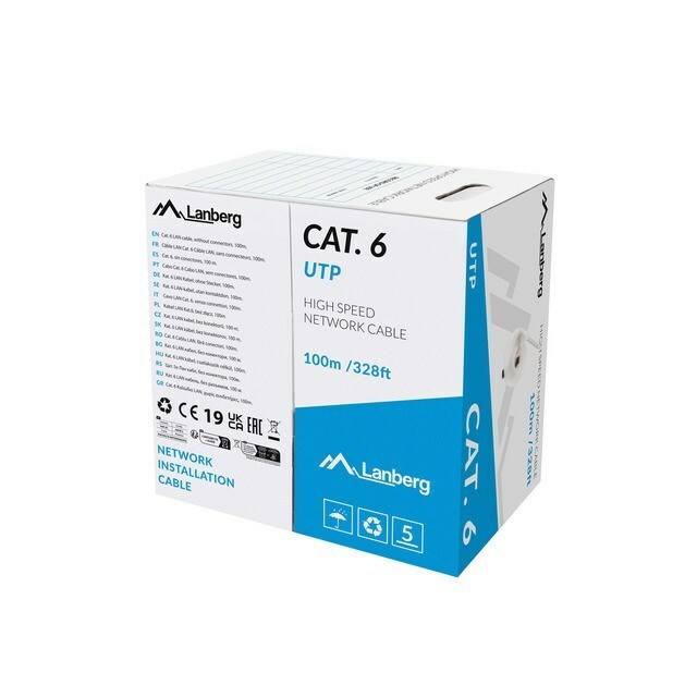 LANBERG UTP cat.6 LAN cable