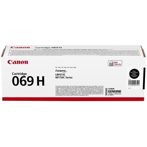 Canon 069H Sort 7600 sider |