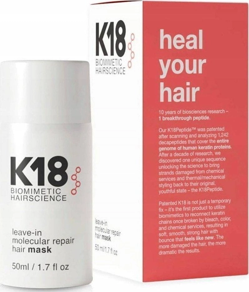 K18 Leave-In Molecular Repair Hair Mask