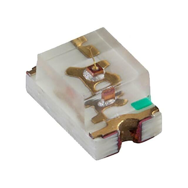 BIVAR LED; amber; SMD; 0805; 6mcd