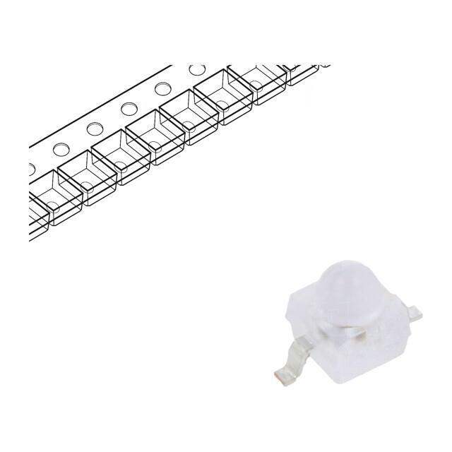 VISHAY LED; amber; SMD; Gull wing