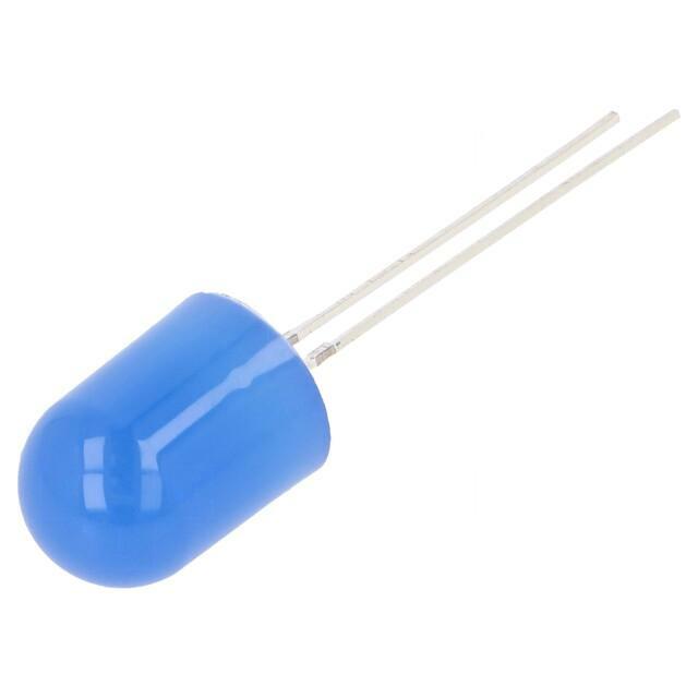 OPTOSUPPLY LED; blue; 10mm; 220÷330mcd; 30°
