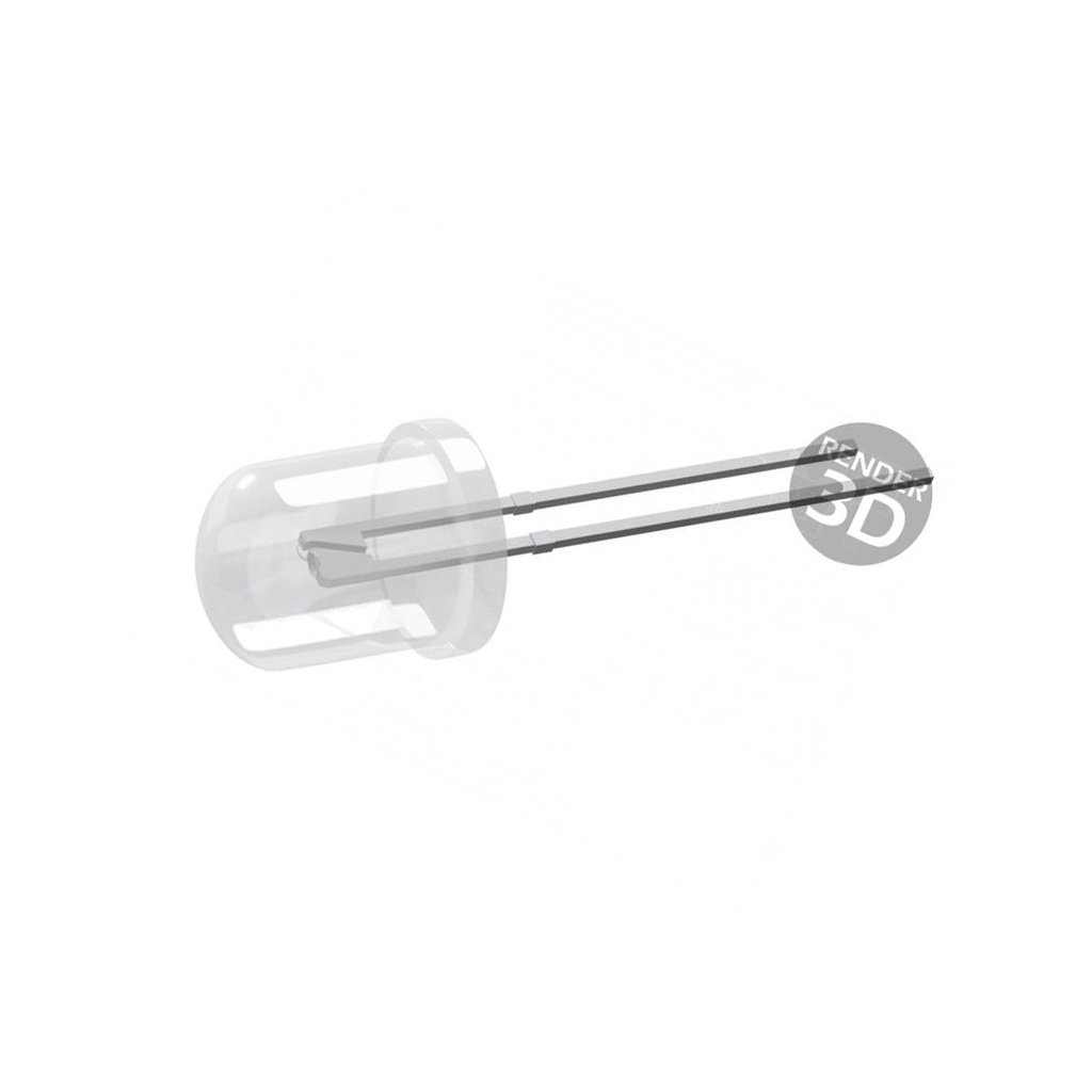 OPTOSUPPLY LED; blue; 10mm; 8400÷10000mcd; 30°