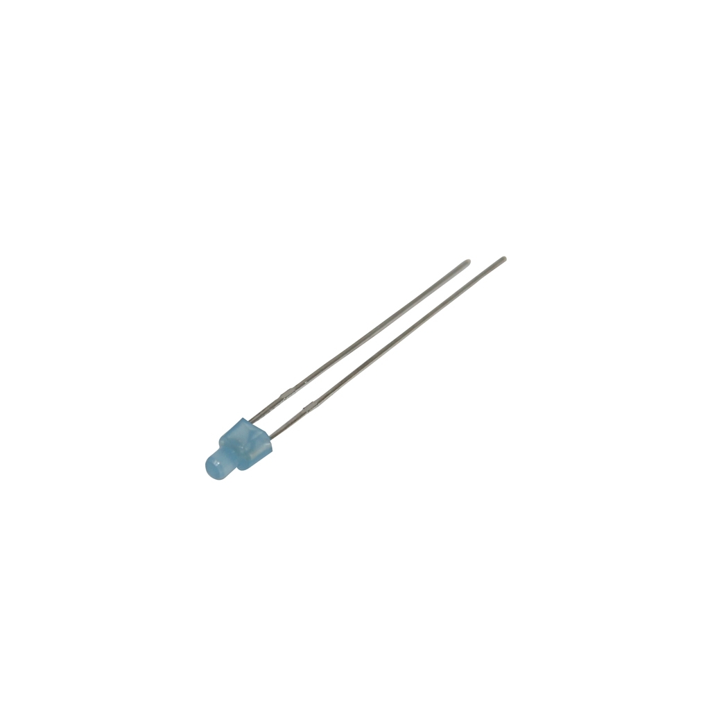 LUCKY LIGHT LED; blue; 2mm; 120÷210mcd