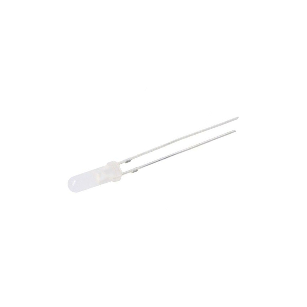 OPTOSUPPLY LED; blue; 3mm; 150÷220mcd; 150°