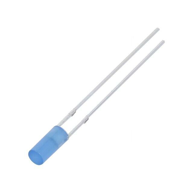 OPTOSUPPLY LED; blue; 3mm; 220÷330mcd; 110°