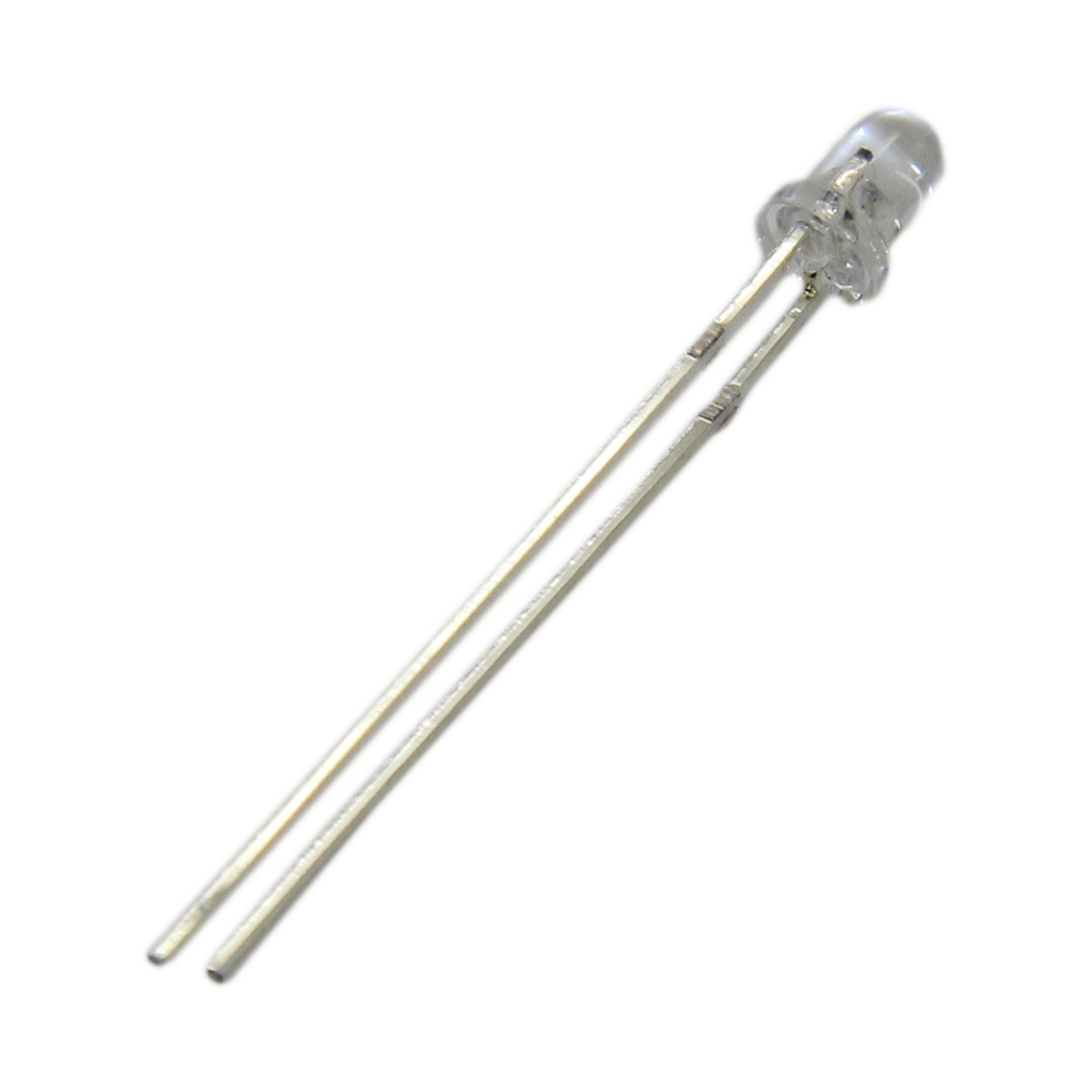 OPTOSUPPLY LED; blue; 3mm; 330÷500mcd; 30°