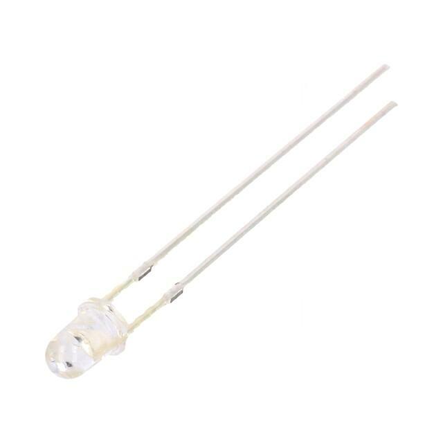 OPTOSUPPLY LED; blue; 3mm; 500÷750mcd; 70°