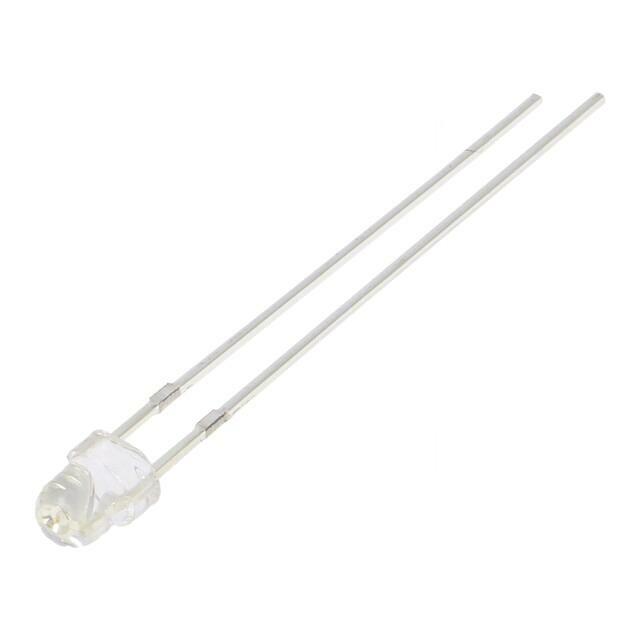 OPTOSUPPLY LED; blue; 3mm; 500mcd; 100°