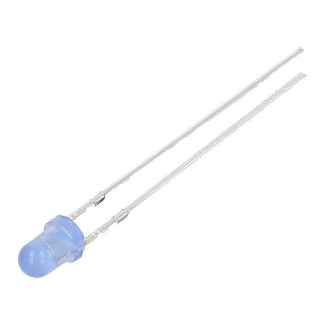 OPTOSUPPLY LED; blue; 3mm; 5800÷7000mcd; 30°
